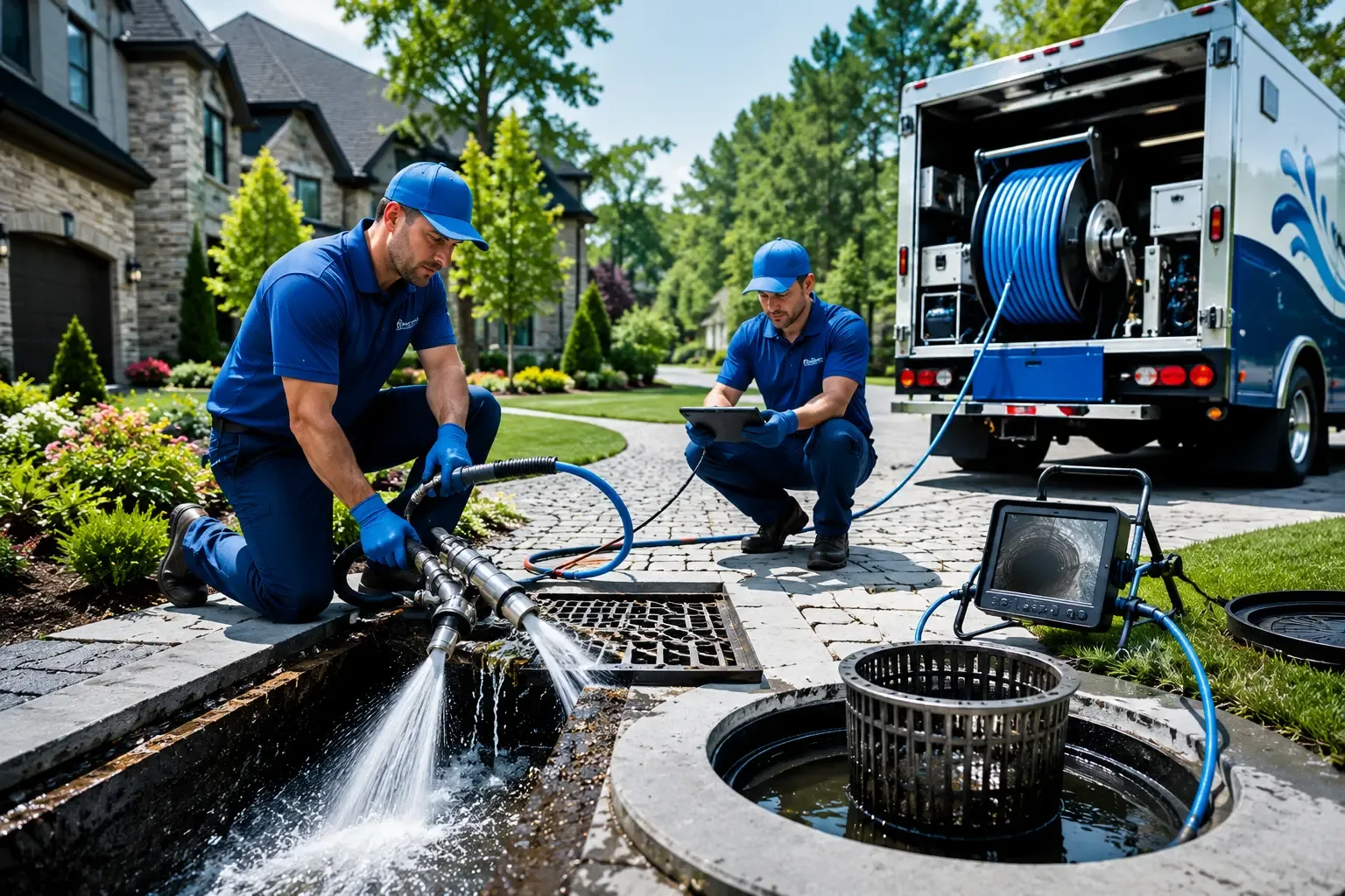 Local outdoor drain cleaning professionals in Brookline, MA